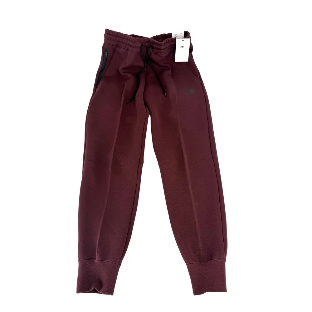 Nike Sportswear Tech Fleece Burgundy Jogger Pants FB8330 652 Women's Size 2XL